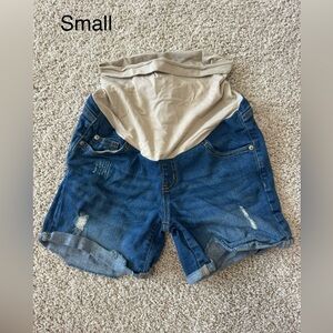 Blue Denim Women's Shorts